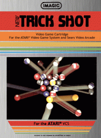 Trick Shot Atari 2600  box art